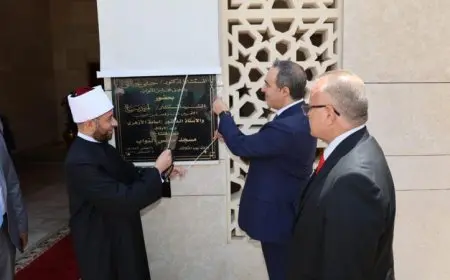 افتتاح وزير الأوقاف لمسجد مجلس النواب ومقرات 5 هيئات جديدة في العاصمة الإدارية