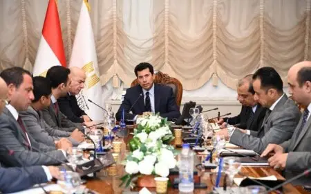 وزير الشباب والرياضة يلتقي بالكيانات الجديدة في اتحاد الكيانات الشبابية لتعزيز التعاون والتنمية