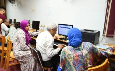 تنسيق الجامعات 2025 يبدأ مع تقديم الدعم الفني المتميز لطلاب معامل الحاسبات