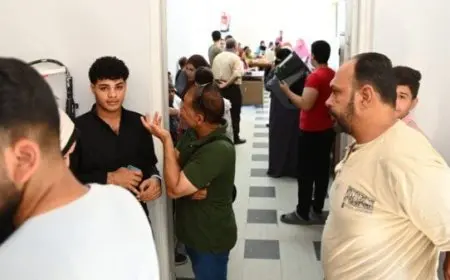 انتظام معامل التنسيق في جامعة أسيوط لاستقبال طلاب الثانوية العامة المتوقعين