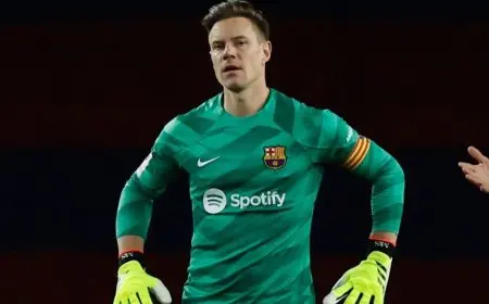 برشلونة يفاجئ تير شتيغن واجتماع حاسم لسحب شارة القيادة منه