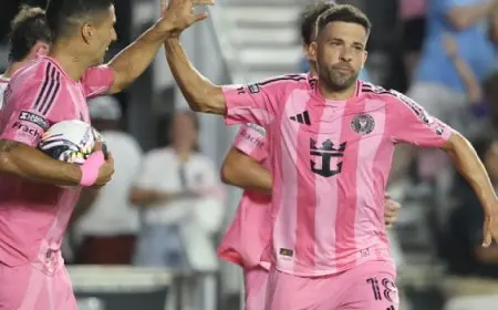 إنتر ميامى يصعد لربع نهائى كأس الدوريات فى غياب ميسى