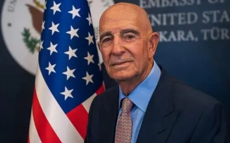 توماس براك يؤكد دعم جهود إعادة إعمار سوريا وتعزيز الأمن والاستقرار