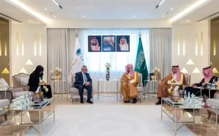 سفيرنا في السعودية يناقش مع النائب العام السعودي آليات تعزيز التعاون المشترك