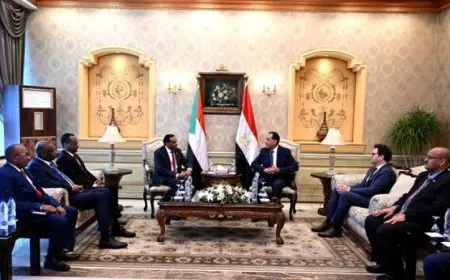 بدء جلسة مباحثات برئاسة مدبولي ونظيره السوداني لمناقشة القضايا المشتركة بين مصر والسودان
