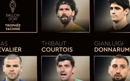 أفضل 10 مرشحين لجائزة ياشين لأفضل حارس مرمى في العالم لعام 2025