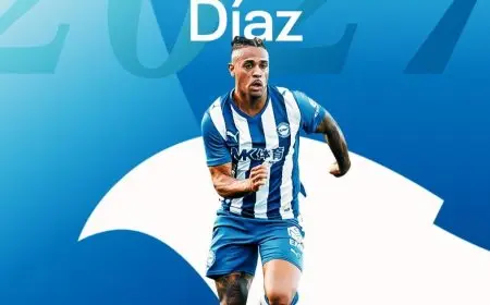 ماريانو دياز يقوي هجوم ألافيس بعقد حتى عام 2027