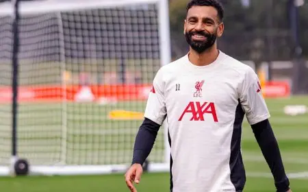 كومبيوتر الدوري الإنجليزي يفاجئ محمد صلاح في منافسة الهدافين