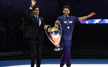 الخليفي يوجه كلمة للاعبي سان جيرمان قبل انطلاق الموسم الجديد