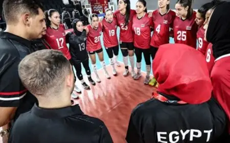 شابات الطائرة أمام التشيك فى بطولة العالم بإندونيسيا