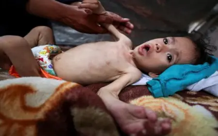 “الإعلامى الفلسطينى”: أعداد الوفيات بسوء التغذية تضاعفت 35 مرة منذ 2023