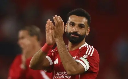 سلوت يجد بديلاً لمحمد صلاح في ليفربول خلال كأس إفريقيا
