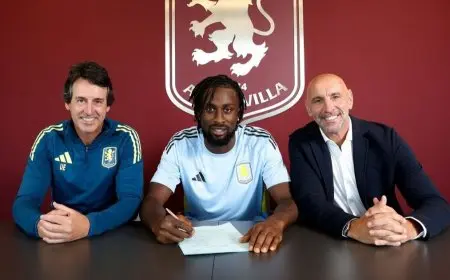 أستون فيلا يقوي هجومه بالتعاقد مع الإيفواري إيفان غيسان