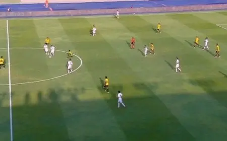 الشوط الأول يختتم دون أهداف بين بيراميدز ووادي دجلة في بداية الدوري الممتاز