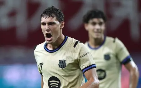 رحيل إنييغو مارتينيز إلى النصر ينعش مسيرة كريستنسن في برشلونة