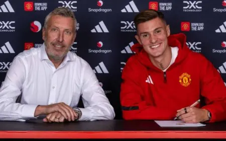 مانشستر يونايتد يتعاقد مع بنجامين سيسكو هداف لايبزيغ حتى عام 2030