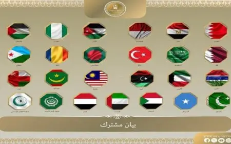 مصر و23 دولة تتبنى بيانا مشتركا حول الأوضاع المتصاعدة في قطاع غزة