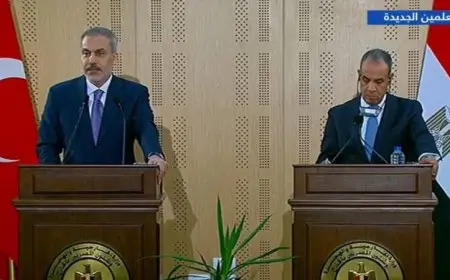 وزير الخارجية التركي يؤكد دعم بلاده لمصر في مواجهة تهجير الفلسطينيين