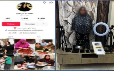 ضبط صانعة محتوى لنشرها مقاطع فيديو فاضحة على مواقع التواصل الاجتماعي