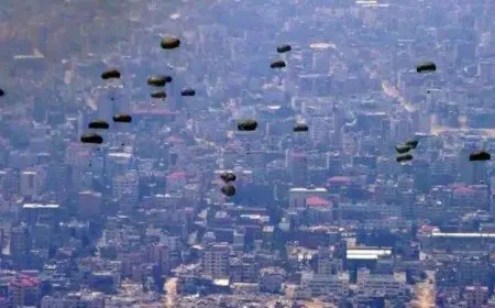 إيطاليا تبدأ أولى عملياتها للإنزال الجوي للمساعدات الإنسانية إلى قطاع غزة