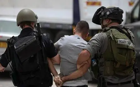 اعتقال طفلين من جنوب نابلس على يد قوات الاحتلال الإسرائيلي