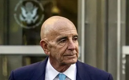 المبعوث الأمريكي يقدم تعازيه في شهداء الجيش اللبناني إثر انفجار مخزن الأسلحة