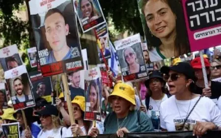 أسر الرهائن تدعو لإضراب الأسبوع المقبل رفضا لخطة احتلال غزة