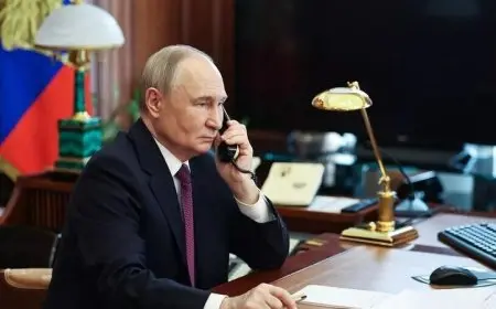 بوتين يستعرض نتائج المفاوضات مع أمريكا حول أوكرانيا مع رئيس طاجيكستان