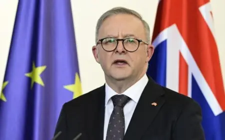 أستراليا تستعد للاعتراف بدولة فلسطين في سبتمبر 2023