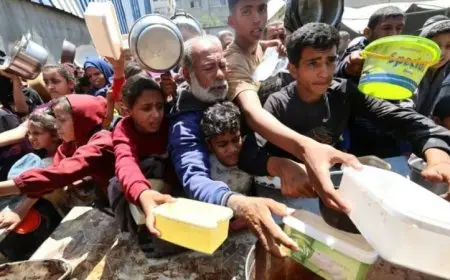 استشهاد وإصابة 10 بينهم أطفال بسبب المجاعة وسوء التغذية في غزة خلال 24 ساعة