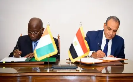 بيان مشترك يكشف تفاصيل جولة المشاورات السياسية بين مصر وكوت ديفوار