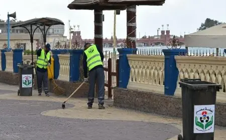 جهاز تنظيم إدارة المخلفات يراقب التزام شركات النظافة بمعايير السلامة المهنية للعاملين