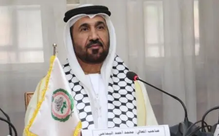 اليماحي يعبر عن ترحيبه بإعلان رئيس وزراء أستراليا اعتراف بلاده بفلسطين