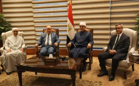 مفتي الجمهورية يستقبل المفتين والوزراء في المؤتمر العالمي للإفتاء لتعزيز الحوار والتعاون