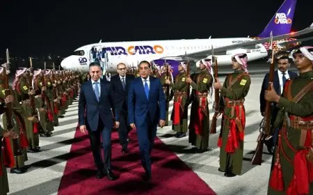 مدبولي في عمان لتعزيز التعاون المصري الأردني خلال أعمال اللجنة العليا المشتركة