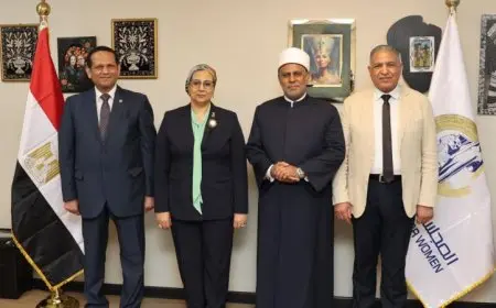 رئيسة القومي للمرأة تلتقي نائب رئيس جامعة الأزهر لتعزيز سبل التعاون الفعالة