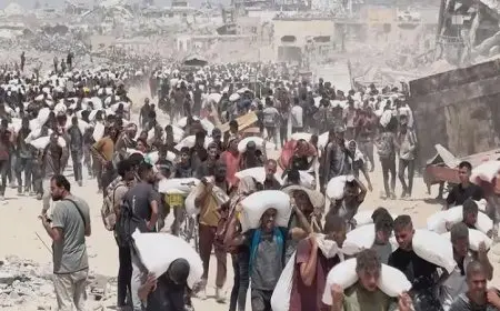 استشهاد 86 فلسطينيا أثناء انتظار المساعدات الإنسانية في غضون أسبوع