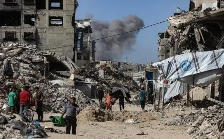 استشهاد 7 فلسطينيين في غارات الاحتلال الإسرائيلي على مدينة غزة