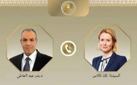 وزير الخارجية يعلن رفضه لتصريحات إسرائيل الكبرى خلال لقائه بممثلة الاتحاد الأوروبي