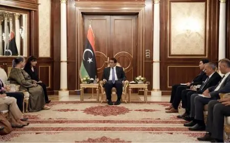 الرئاسي الليبي والأمم المتحدة يناقشان تطورات جديدة في المسار السياسي والدستوري