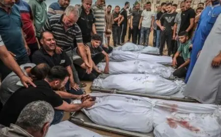 استشهاد 10 فلسطينيين جراء غارات الاحتلال الإسرائيلي على قطاع غزة