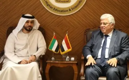 وزير التعليم العالي يستعرض فرص تعزيز التعاون الأكاديمي مع الإمارات