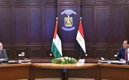 رئيس الوزراء الفلسطيني يثمن دعم الرئيس السيسي لموقف مصر القوي