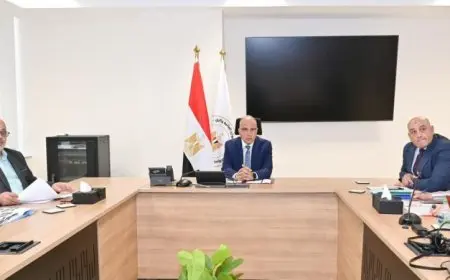وزير الري يناقش خطوات حوكمة وتطوير هيئة حماية الشواطئ لتعزيز الأمن الساحلي