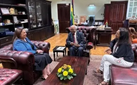 رئيس موريشيوس يؤكد على عمق العلاقات المتميزة مع مصر