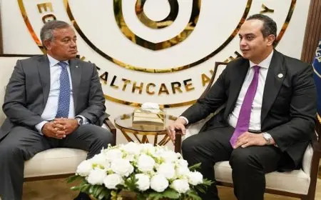 السبكي يستكشف فرص التعاون مع مصرف أبوظبي الإسلامي لتعزيز الاستثمار في قطاع الرعاية الصحية