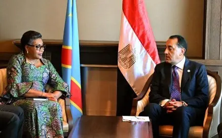 رئيس الوزراء المصري يؤكد التزام بلاده بدعم وحدة وسيادة الكونغو الديمقراطية