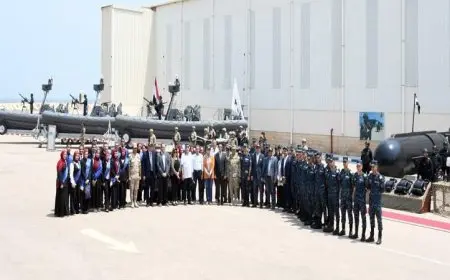زيارة مثيرة لوفد من الإعلاميين والطلاب إلى وحدة بحرية تابعة للقوات المسلحة