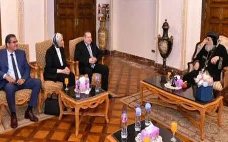 البابا تواضروس يجتمع مع مجلس إدارة الهيئة القومية لضمان جودة التعليم لتعزيز مستقبل التعليم في مصر