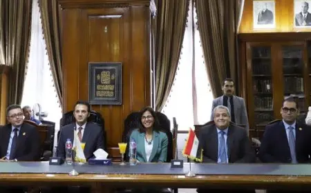 رئيس القضاء الأعلى يرحب بالمدير التنفيذي للأكاديمية الوطنية للتدريب